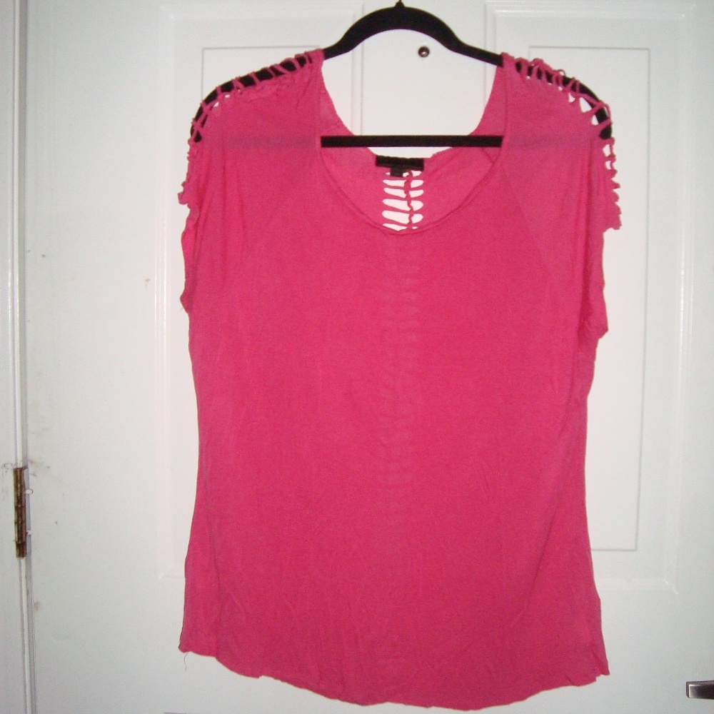EUC!! Hot pink shirt